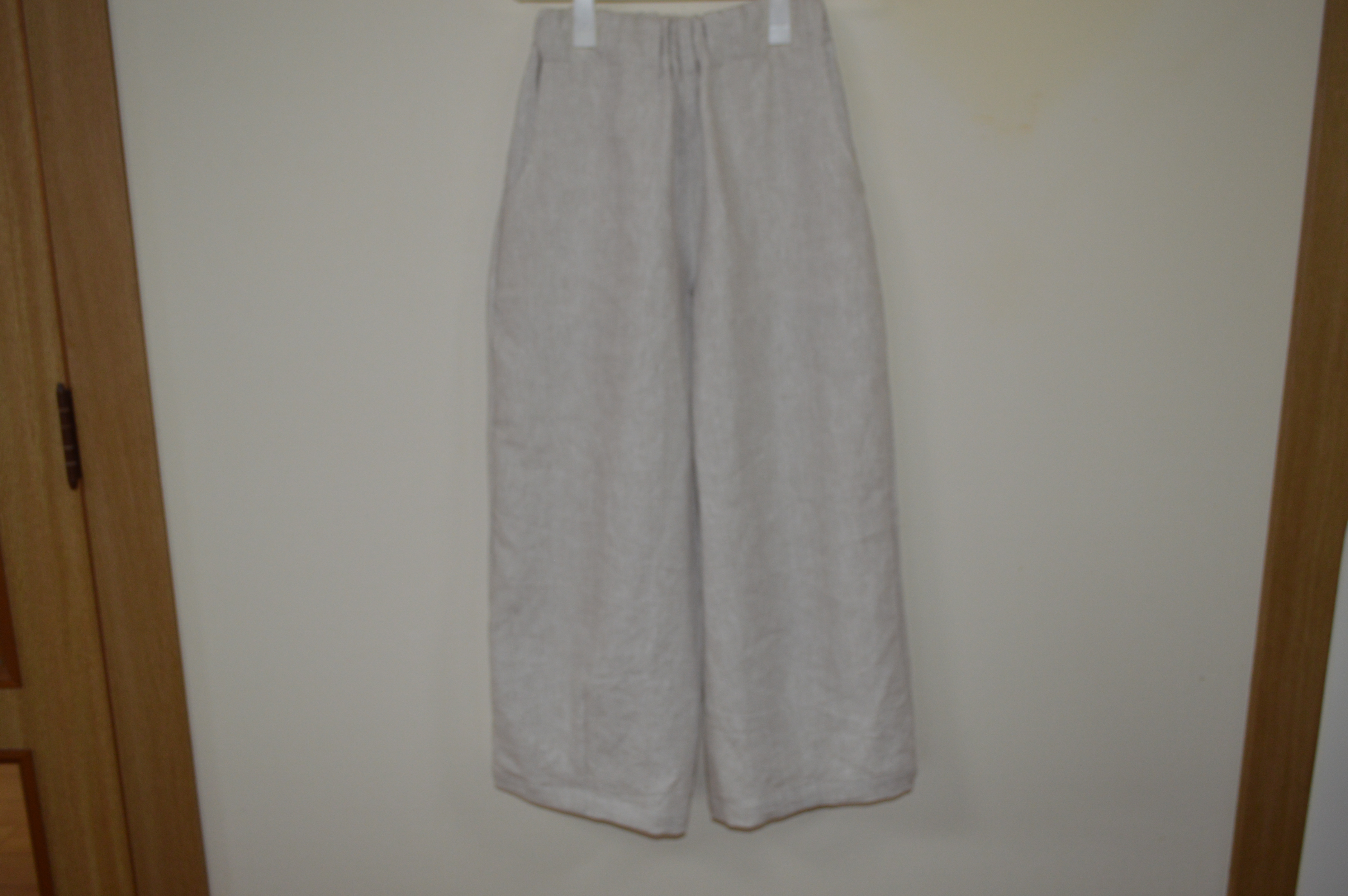 リネン！「ワイドパンツ」