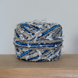 引き揃え毛糸玉*グレイッシュピンク×ピンク〜グレーボンボン 毛糸