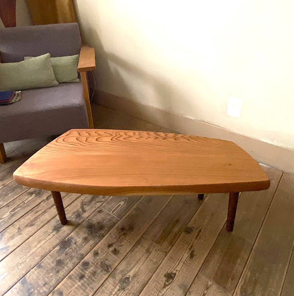 杉の古材　ローテーブル