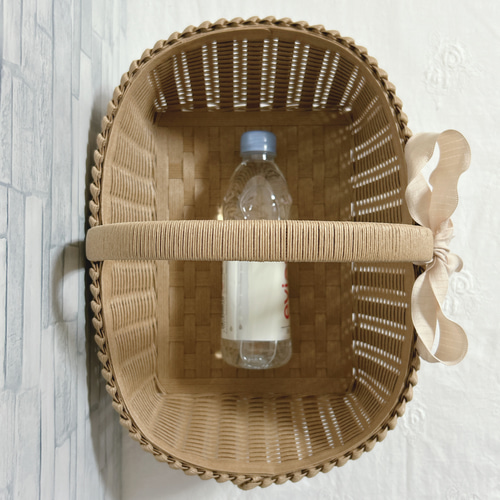 結婚式で配るプチギフト入れや、日常の収納カゴに♪ かご（大