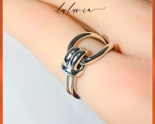 結び・ダブルノットリング・結ばれた想い・幸運を呼び込む指輪