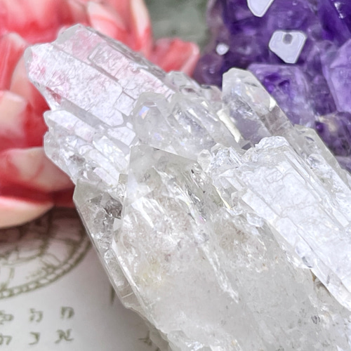 レシーバー ストレーションクリスタル ミナスジェライス マスター 万華鏡　水晶 レシーバー ストレーションクリスタル ミナスジェライス