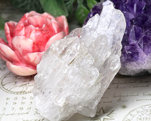 レシーバー ストレーションクリスタル ミナスジェライス マスター 万華鏡　水晶 レシーバー ストレーションクリスタル ミナスジェライス