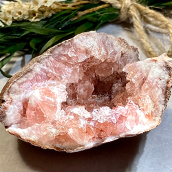 希少】結晶体 ローズクォーツ クラスター 紅水晶 原石 その他