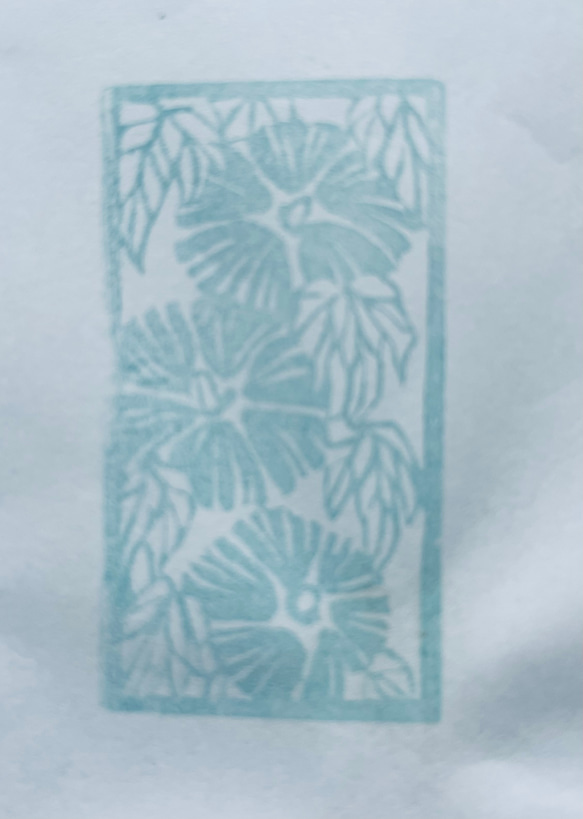 夏の植物スタンプ3個セット(朝顔+ダツラ+瓜) 4枚目の画像