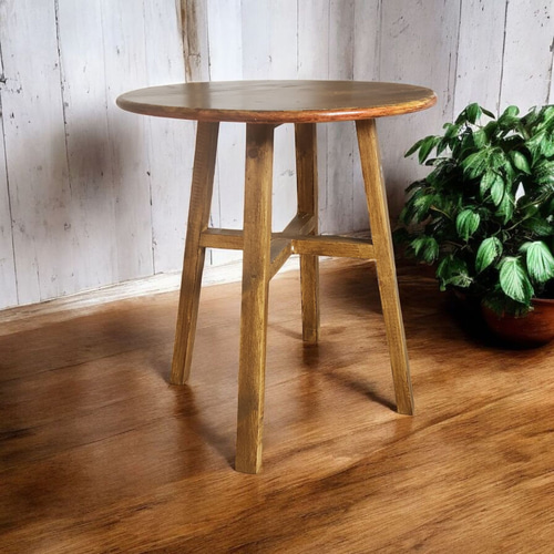 ダイニングテーブル に最適/ ヴィンテージ風 / 丸テーブル