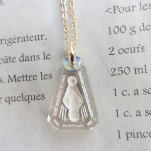 マリ様おまとめ。寺内ネックレスとお皿。 マリアンヌの丸い皿（ローズ・seto）