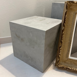 コンクリート調 サイドテーブル 物置台 飾り棚 サイドテーブル AUDREY