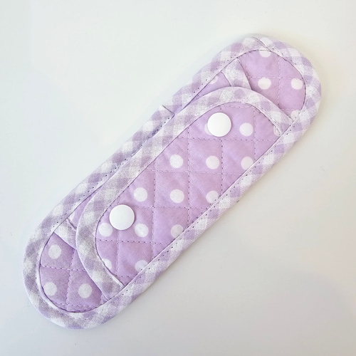 送料無料☆肩ひもカバー☆紐カバー ドット柄☆肩への負担軽減に