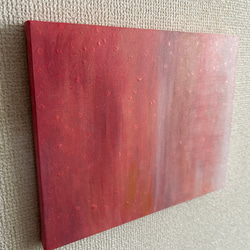 キャンバス　アート　原画　「ピンクのグラデーション」 4枚目の画像