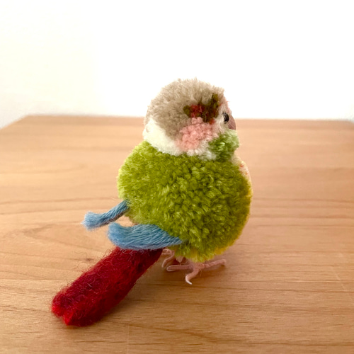 小鳥出品 小鳥 インコ 刺繍 メンズ ポロシャツ 半袖 服 グッズ タカ