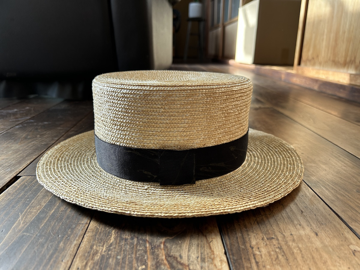 麦カンカン帽 日本製 岡本帽子 8,470円