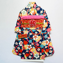 着物のお祝い袋515 十二単(じゅうにひとえ) ご祝儀袋・袱紗（ふくさ