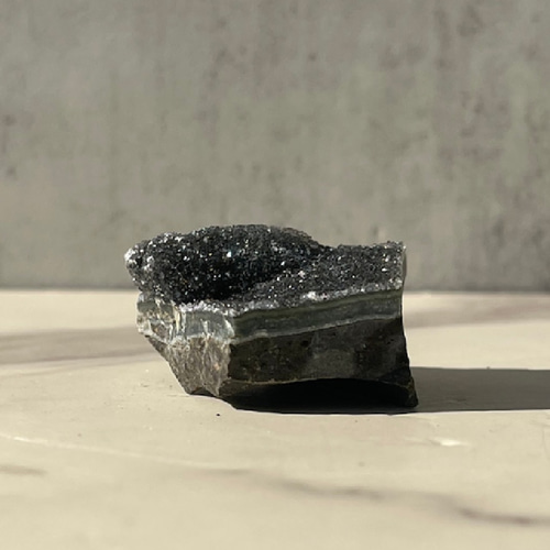 ブラジル産【ブラックアメジスト】クラスター ④ 鉱物 天然石 その他