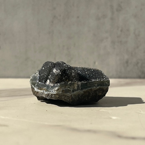ブラジル産【ブラックアメジスト】クラスター ④ 鉱物 天然石 その他