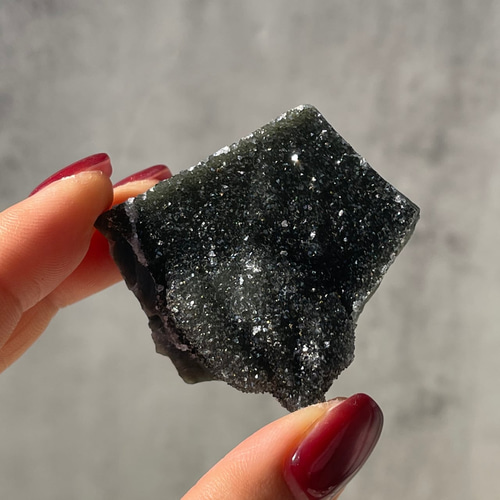ブラジル産【ブラックアメジスト】クラスター ④ 鉱物 天然石 その他