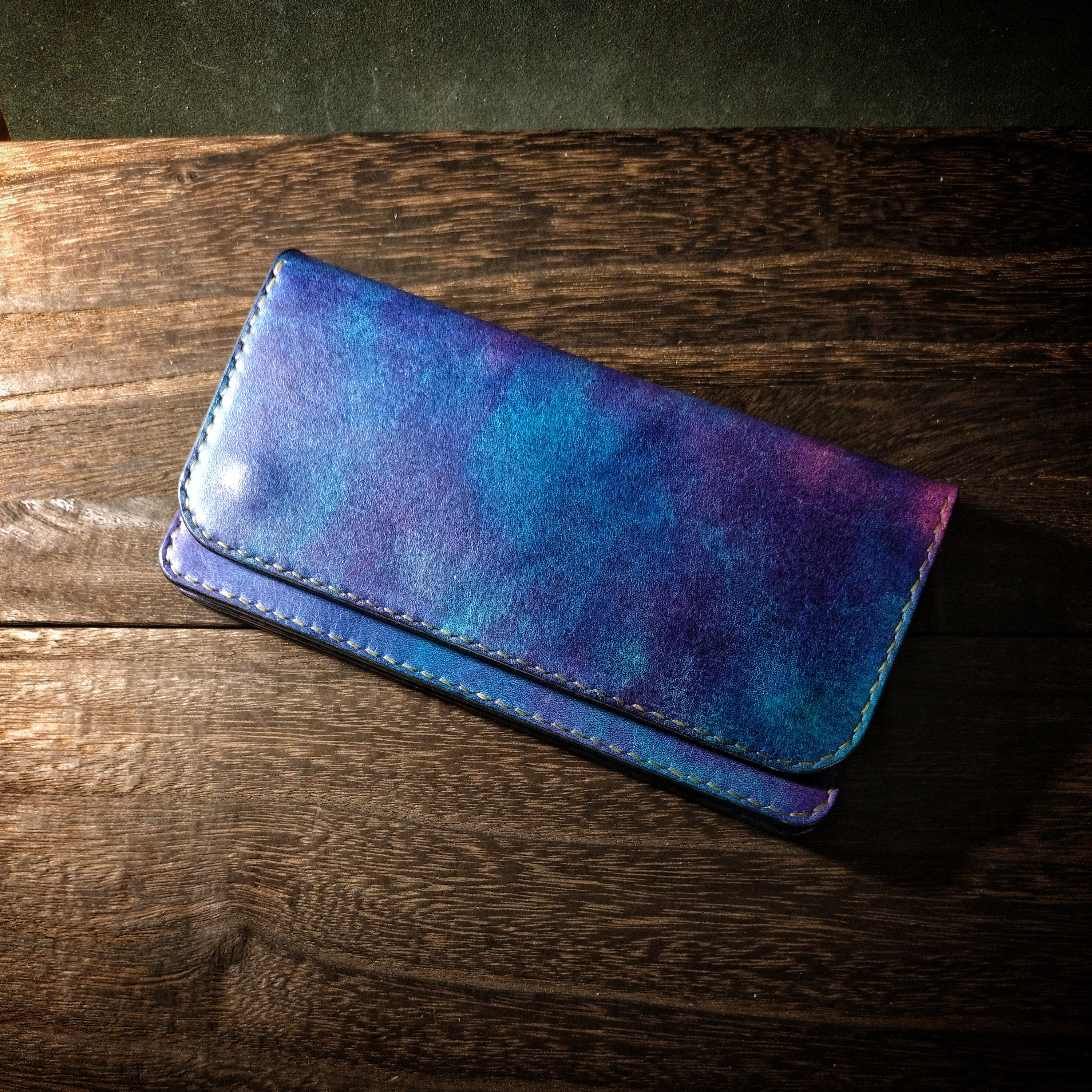 【NA trucker's wallet / cosmo】手染め