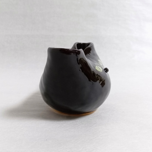 【未使用品】陶芸家　黒田光楽作　陶器製花瓶 約22cm 花器 花瓶 萬古焼 黒田光楽窯 S-12 : 小林陶芸 - 通販 - Yahoo