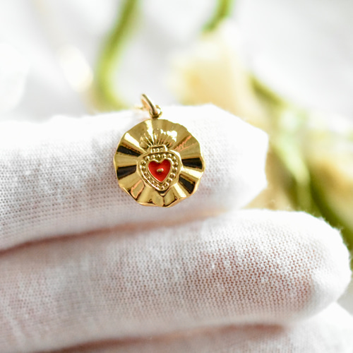 フランス アンティーク】天使 イエス メダイ ネックレス フランス