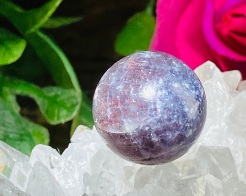 アイオライトサンストーン ウォーターサファイア スフィア タンブル