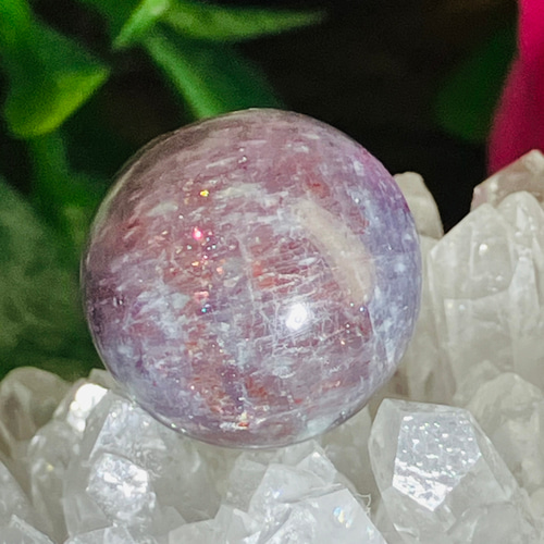 アイオライトサンストーン ウォーターサファイア スフィア タンブル