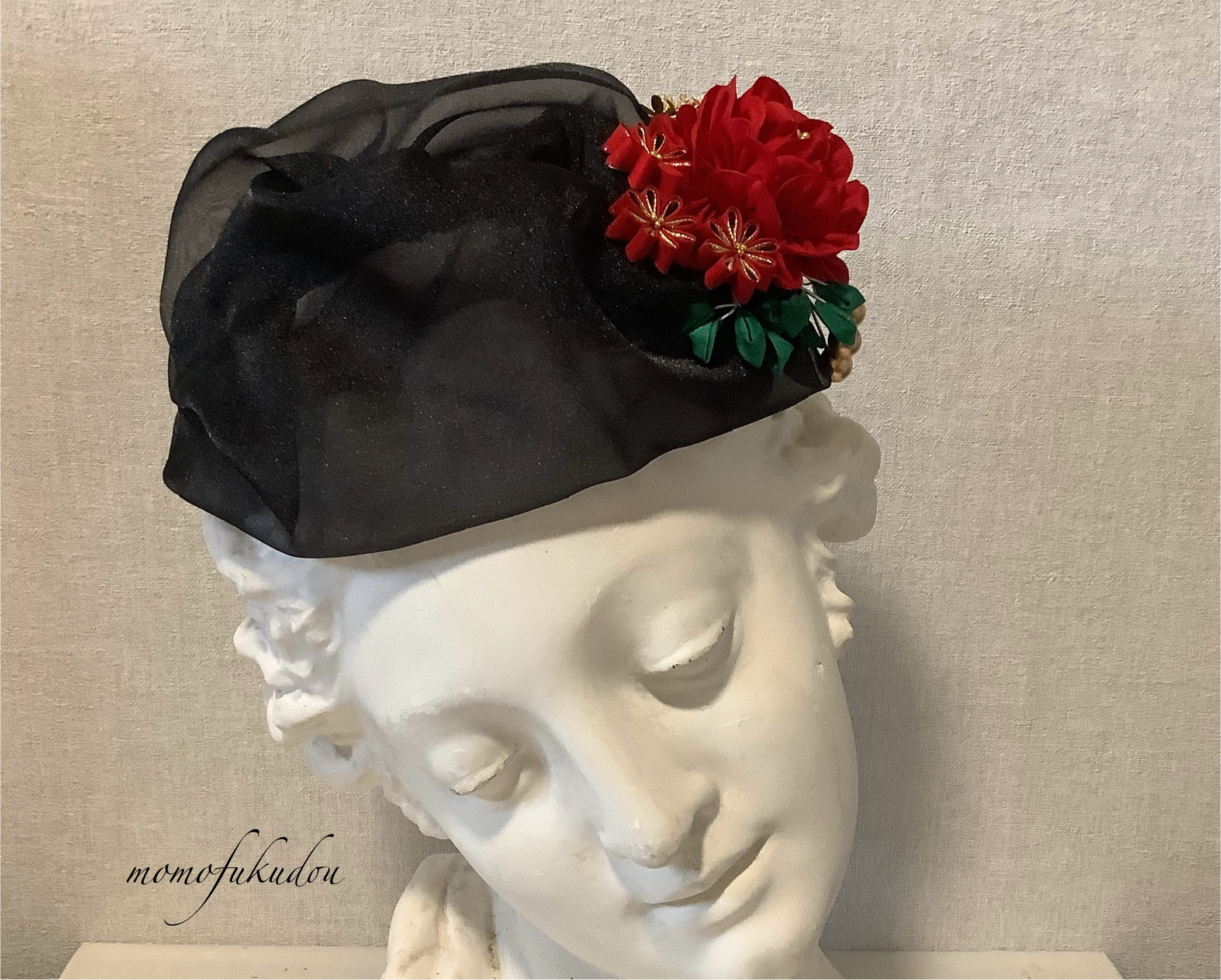 成人式 卒業式　つまみ細工　ヘッドドレスカチューシャ