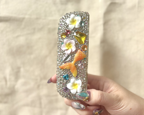 夏スタイル✨カラフル マーメイド デコ iQOSイルマiケース アイコス
