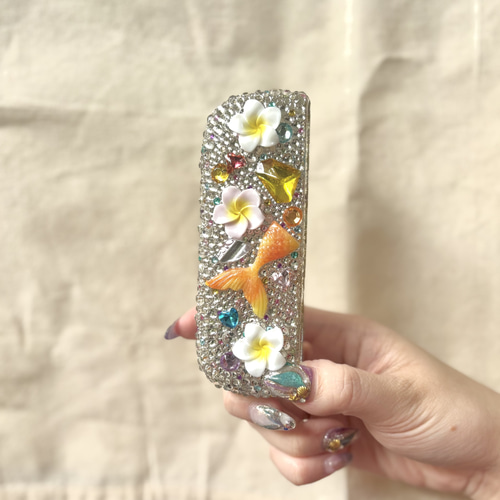 夏スタイル✨カラフル マーメイド デコ iQOSイルマiケース