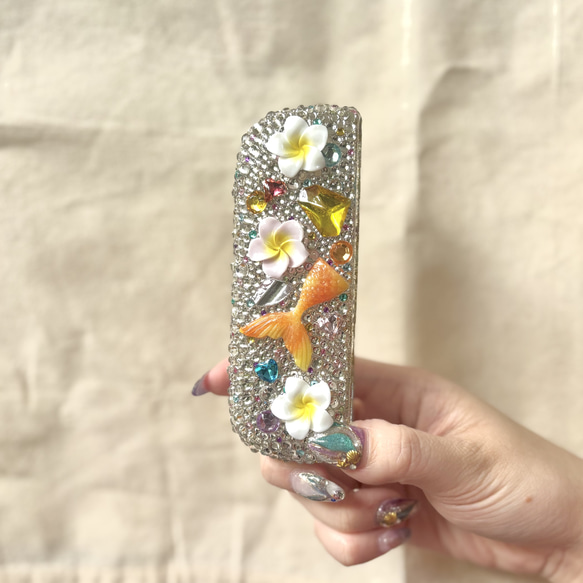 夏スタイル✨カラフル マーメイド デコ iQOSイルマiケース アイコス