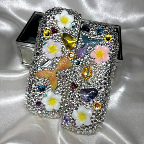 夏スタイル✨カラフル マーメイド デコ iQOSイルマiケース アイコス