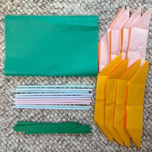 水仙 春 冬 保育園 幼稚園 高齢者施設 製作キット 壁面 その他素材