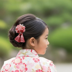 専用541*紫陽花のヘアクリップ(ピンク) 専用541*紫陽花のヘアクリップ(ピンク)