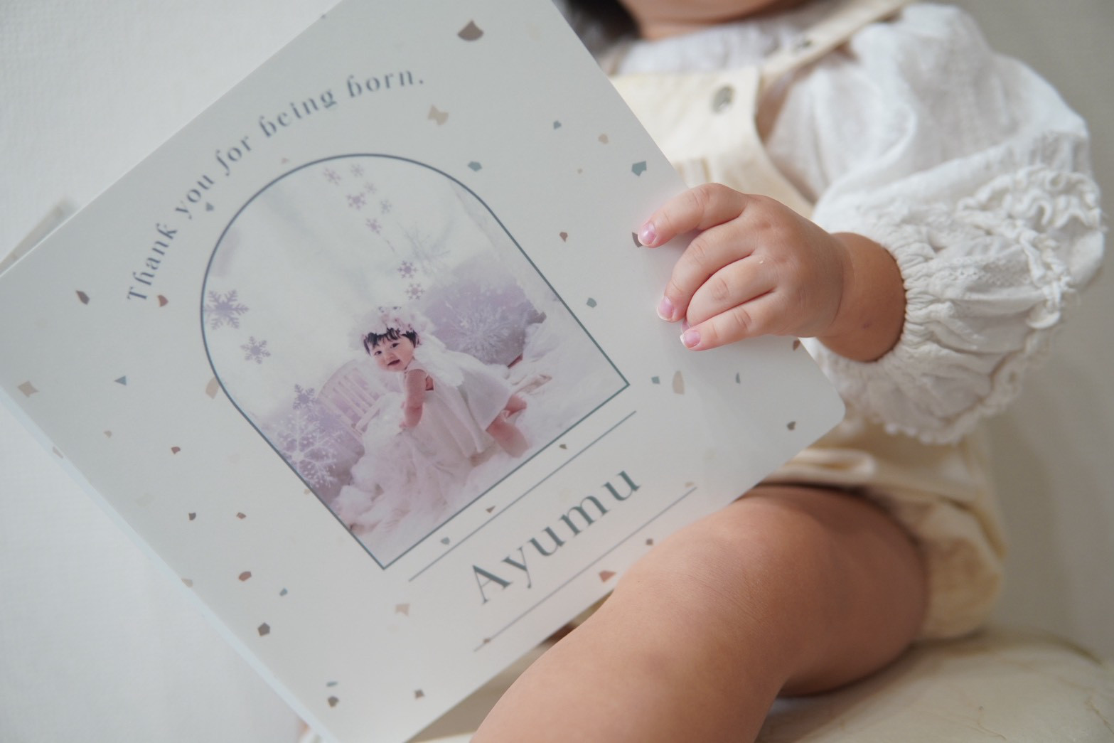 【Basic_STONE GREEN】全6ページ　エコー写真　アルバム　フォトブック