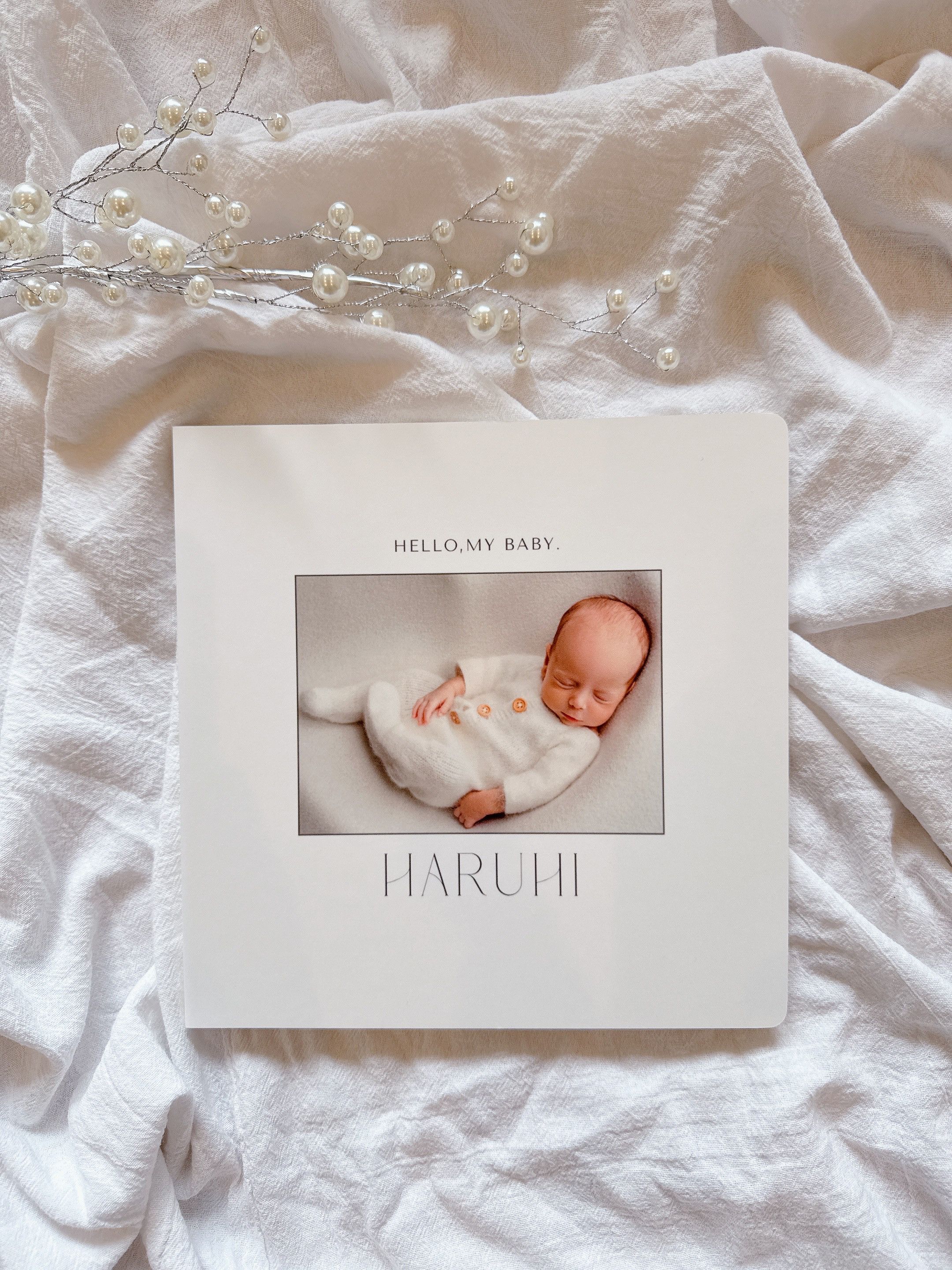 【Basic_SIMPLE】全6ページ　エコー写真　アルバム　フォトブック