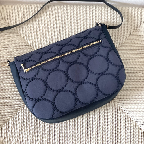 ⚮̈ミナペルホネン tambourine charcoal いっぱいポッケの