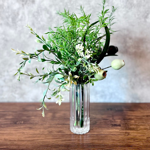 可なりの大作です。花瓶 即納】#ツイスト デザイン ガラス フラワーベース 全2色 花瓶