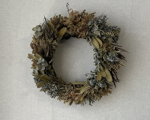 天然ムカデラン15年以上育てた大リース 天然ムカデラン15年以上育てた大リース