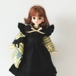 送料無料】22cmサイズ ハートのニーハイ(赤) リカちゃん ブライス