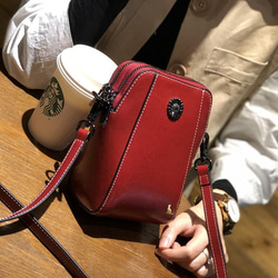 ♪ creemaハンドメイドお財布ショルダー かわいい布で作ったスマホも入るお財布ショルダー 軽量なのに大