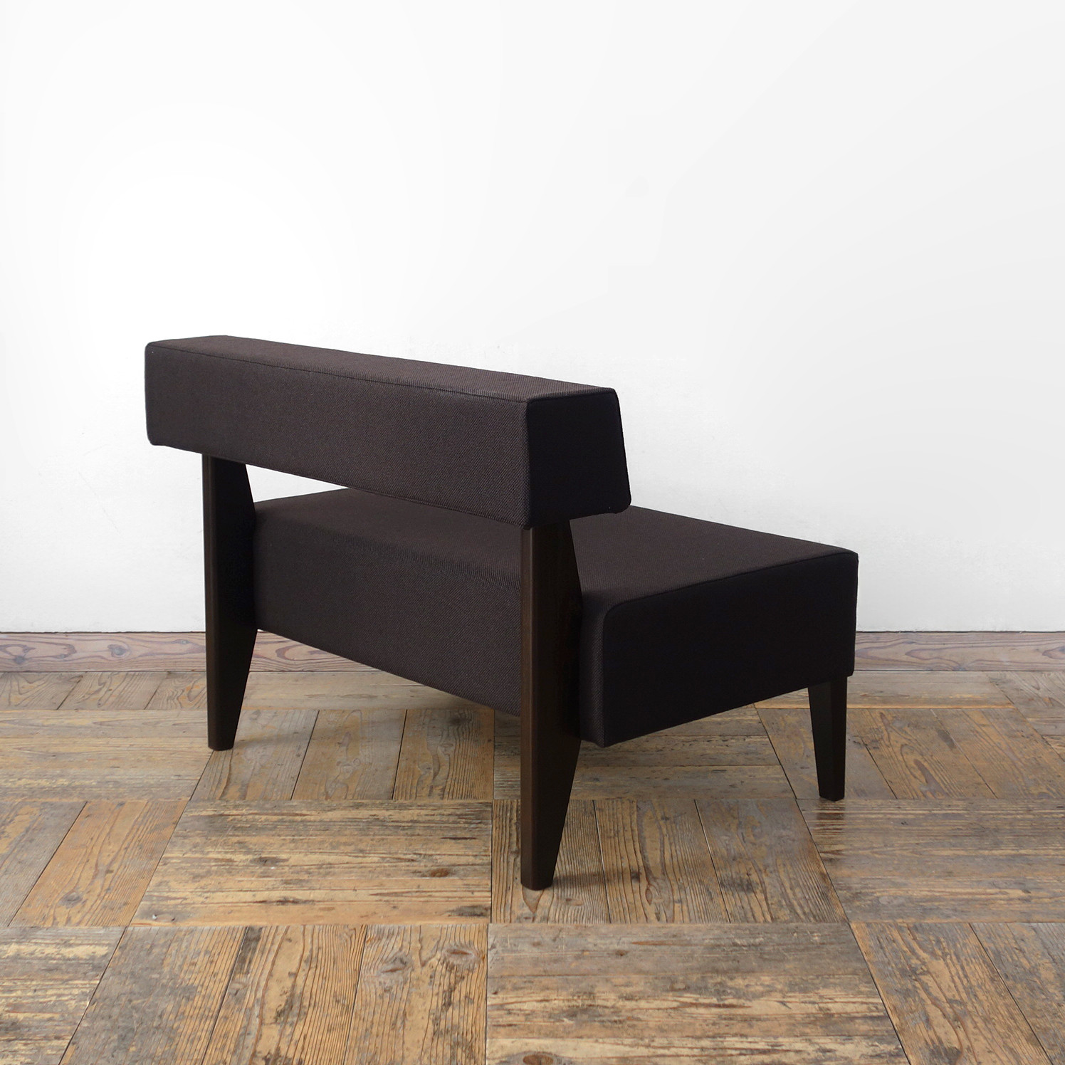 1.5s Border sofa (DBR×NC-016ダークブラウン)