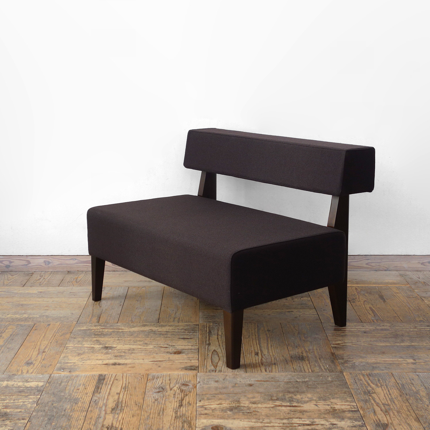 1.5s Border sofa (DBR×NC-016ダークブラウン)
