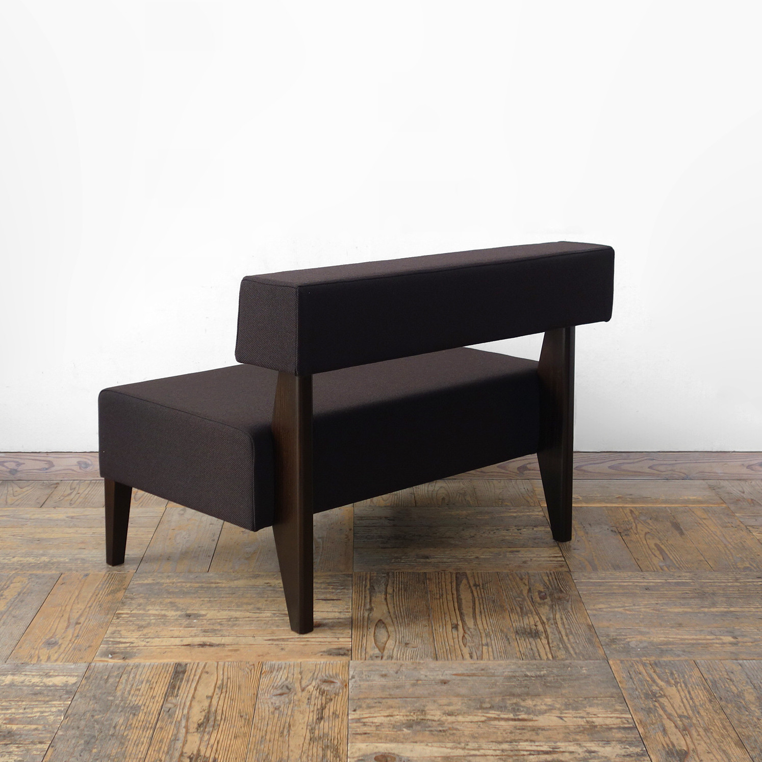 1.5s Border sofa (DBR×NC-016ダークブラウン)