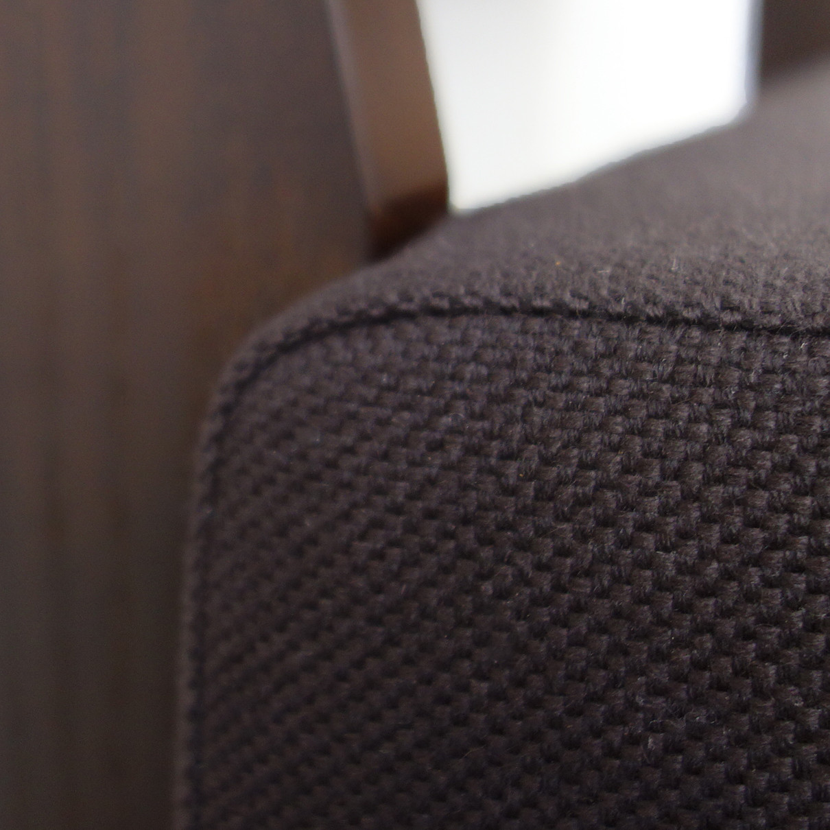 1.5s Border sofa (DBR×NC-016ダークブラウン)