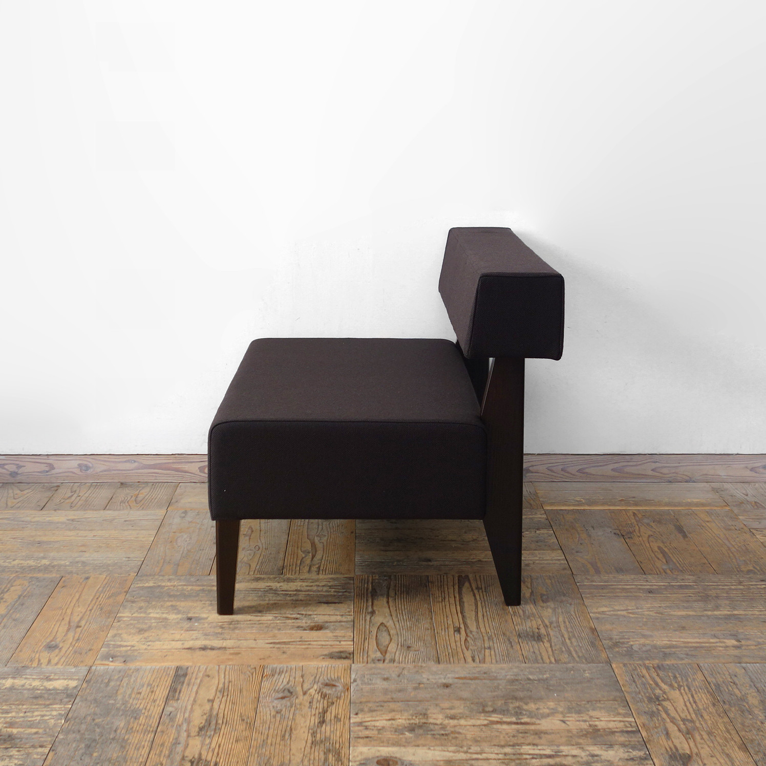 1.5s Border sofa (DBR×NC-016ダークブラウン)