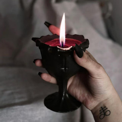 狂女の酒】陶器カップキャンドル キャンドル・キャンドルホルダー