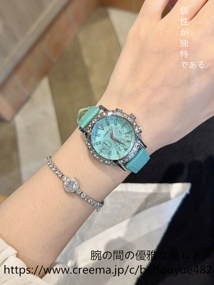 #高級感#旅行#小人数#贈り物夢幻の女神ダイヤモンド時計レディース軽量贅沢2025新型女性ブランド気質セラミック腕時計