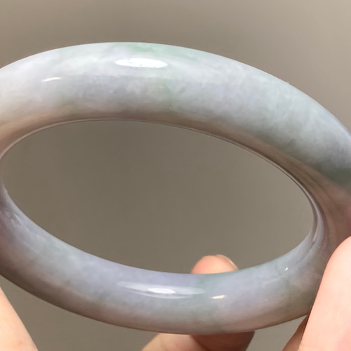 未使用◆ミャンマー 天然 A貨 翡翠 バングル BG9-41 訳あり処分品 54.5mm ミャンマー産 A貨 本翡翠 バングル
