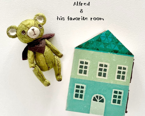 テディベア 作家様 ミニチュア ハンドメイド 小さなぬいぐるみ テディベア 作家様 ミニチュア ハンドメイド 小さなぬいぐるみ