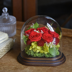フラワーボックス《レッド》 プリザーブドフラワー rose et jaune 通販