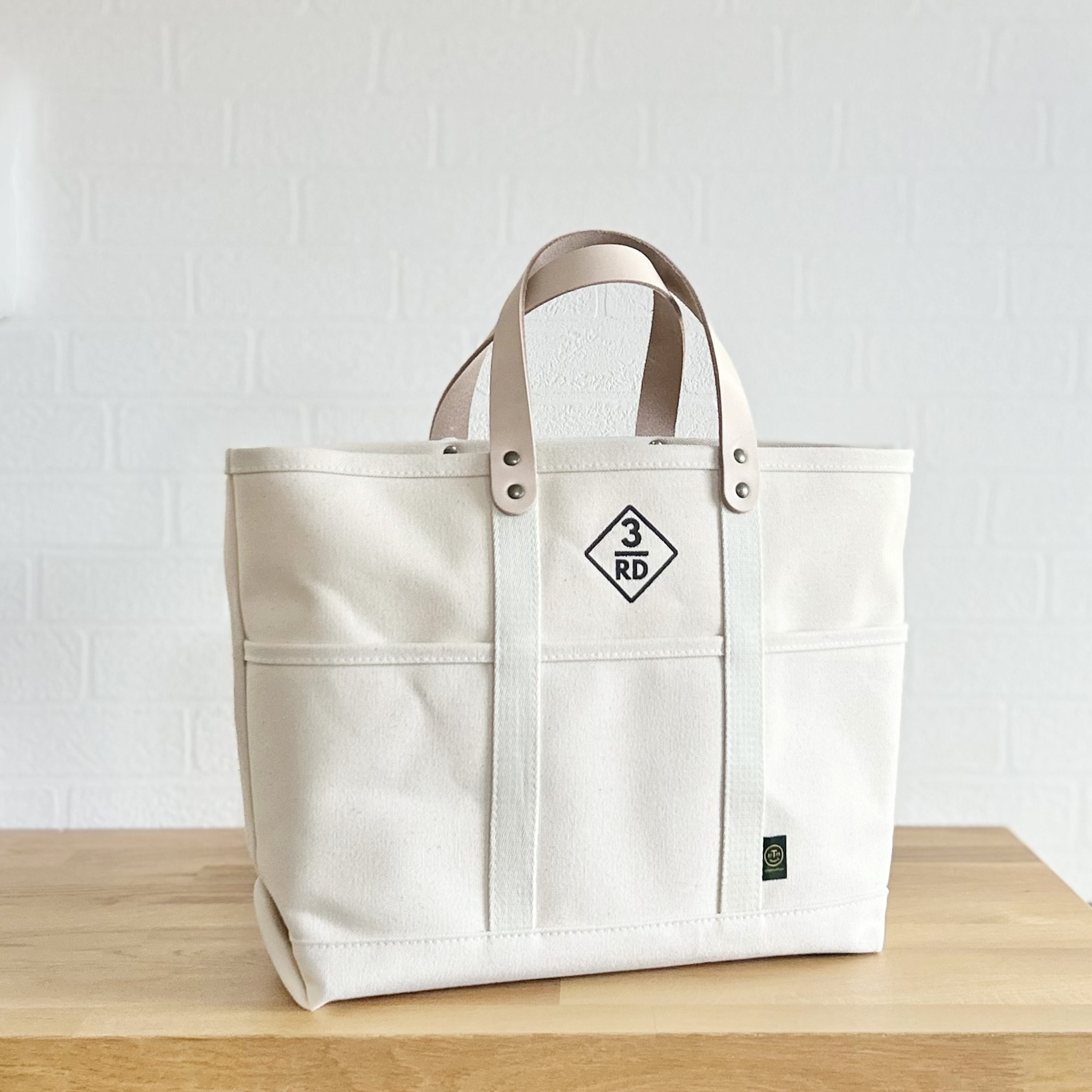 "3RD  tote bag L"  kinari《受注製作》
